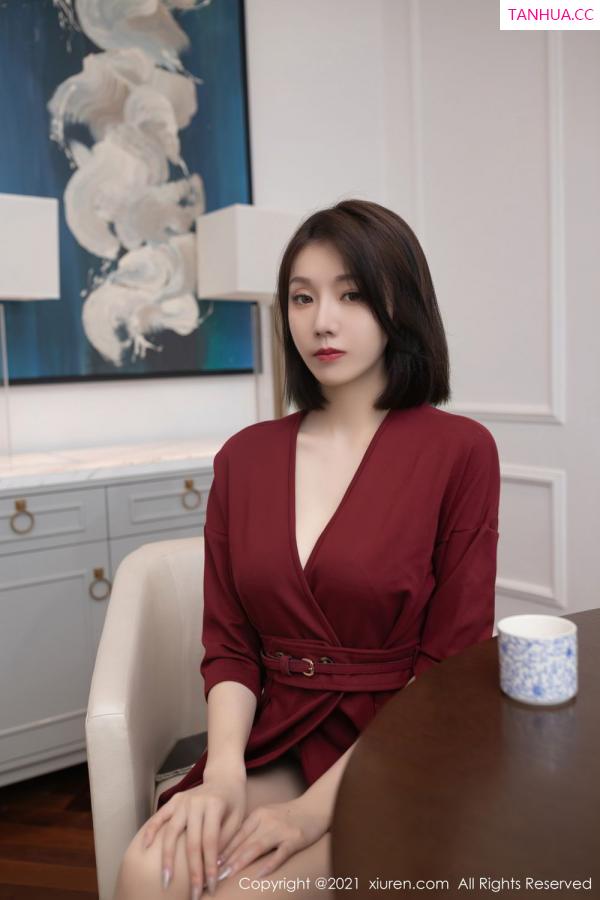 安然Maleah  红衣女神安然Maleah 人妻气息浑然天成第19张图片